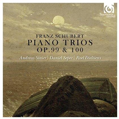 Andreas Staier, Daniel Sepec, Roel Dieltiens & Franz Schubert (1797-1828) - Piano Trios Op.99 & 100 (2 CDs)