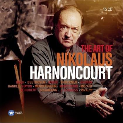 Nikolaus Harnoncourt, Claudio Monteverdi (1567-1643), Heinrich Ignaz Franz von Biber (1644-1704), Antonio Vivaldi (1678-1741), … - Art Of Nikolaus Harnoncourt - Collection (15 CDs)