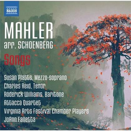 Susan Platts, Charles Reid, Roderick Williams, Gustav Mahler (1860-1911) & JoAnn Falletta - Songs Arranged by Schönberg