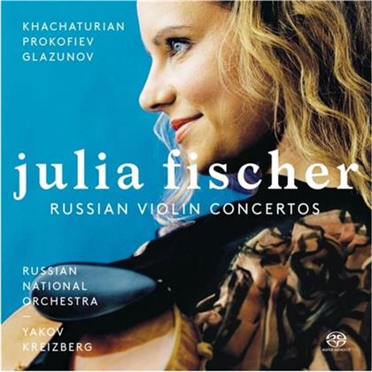Fischer, Kreizberg, Serge Prokofieff (1891-1953), Alexander Konstantinowitsch Glasunow (1865-1936) & Aram Khatchaturian (1903-1978) - Russian Violin Concertos (SACD)