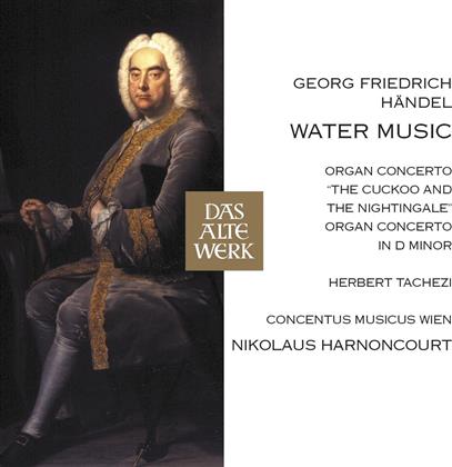 Nikolaus Harnoncourt, Concentus Musicus Wien, Georg Friedrich Händel (1685-1759) & Herbert Tachezi - Wassermusik, Orgelkonzerte