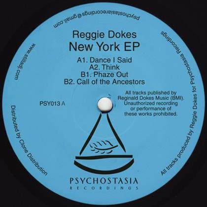 Reggie Dokes - New York (12" Maxi)