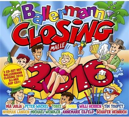 Ballermann Closing 2016 (3 CDs)