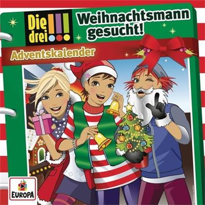 Die Drei !!! - Weihnachtsmann Gesucht - Adventskalender (2 CDs)