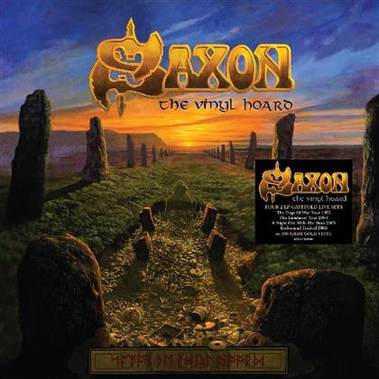 Saxon - Vinyl Hoard - Live Recordings, Boxset in Slipcase Box (8 LPs)