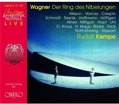 Jerome Hines, Thomas Stewart (Bariton), David Thaw, Gerard Stolze, … - Ring Des Nibelungen - Bayreuth 1961 (13 CDs)