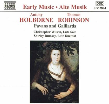 Shirley Rumsey, Anthony Holborne (1565-1602), Thomas Robinson & Christopher Wilson - Pavans And Galliards