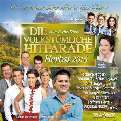 Die Volkstümliche Hitparade Herbst 2016 (2 CDs)