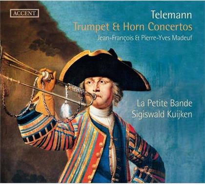 Madeuf, Kuijken & Georg Philipp Telemann (1681-1767) - Trumpet & Horn Concertos