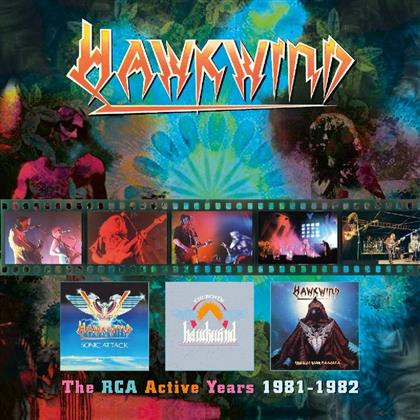 Hawkwind - RCA Active Years 1981 - 1982 - Clamshell Boxset (3 CDs)