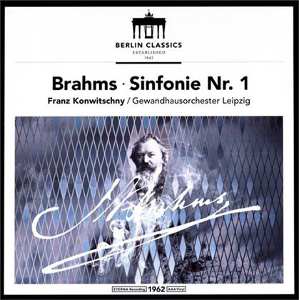 Gewandhausorchester Leipzig, Johannes Brahms (1833-1897) & Franz Konwitschny - Sinfonie Nr.1 (LP)