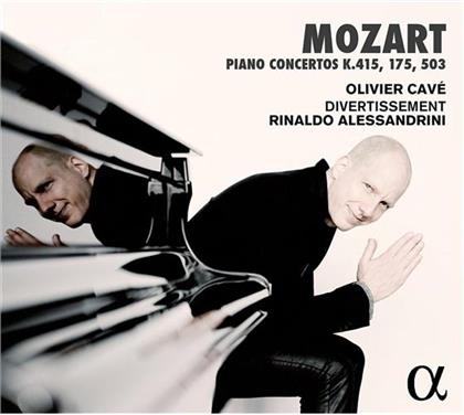 Divertissement, Wolfgang Amadeus Mozart (1756-1791), Rinaldo Alessandrini & Olivier Cavé - Piano Concerto Nr. 13 K415, Nr. 5 K175, Nr. 25 K503