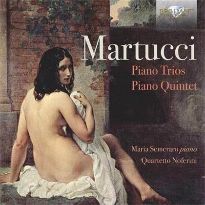 Giuseppe Martucci (1856-1909) - Piano Trios / Piano Quartet (2 CDs)