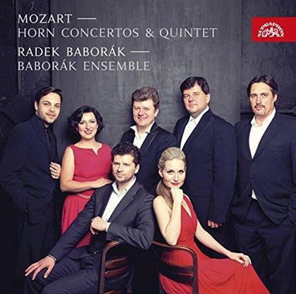 Radek Baborak, Baborak Ensemble & Wolfgang Amadeus Mozart (1756-1791) - Horn Concertos & Quintet