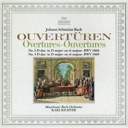 Karl Richter, Münchener Bach Orchester & Johann Sebastian Bach (1685-1750) - Ouvertüren (Bmv 1068 & 1069) (Hybrid SACD)