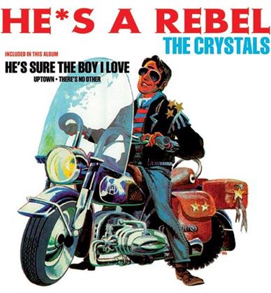 The Crystals - He's A Rebel - + Bonustrack (LP)