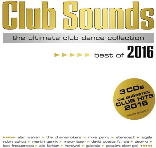 Club Sounds - Various - Best Of 2016 (3 CDs)