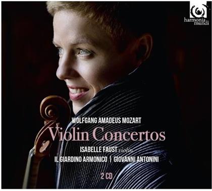 Wolfgang Amadeus Mozart (1756-1791) & Isabelle Faust - Violin Concertos (2 CD)