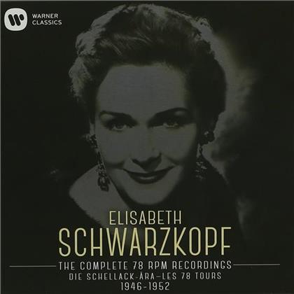 Elisabeth Schwarzkopf, Johannes Brahms (1833-1897), Wolfgang Amadeus Mozart (1756-1791) & Nicolai Medtner (1880-1951) - Die Schellack-Ära 1946-52 (5 CDs)