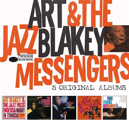 Art Blakey & Jazz Messengers - 5 Original Albums (Limited Edition, 5 CDs)
