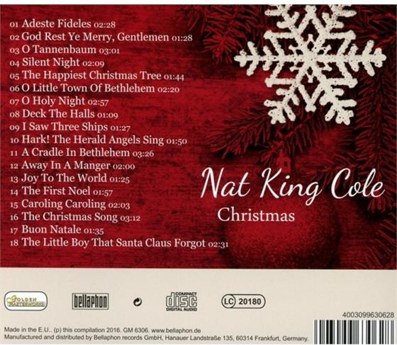 Buon Natale Nat King Cole.Christmas By Nat King Cole Cede Com