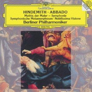 Claudio Abbado, Paul Hindemith (1895-1963) & Berliner Philharmoniker - Mathis der Mahler - Symphonie, Symphonische Metamorphosen, Nobilissima Visione (Japan Edition)