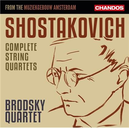 Brodsky Quartet & Dimitri Schostakowitsch (1906-1975) - Complete String Quartets (6 CD)
