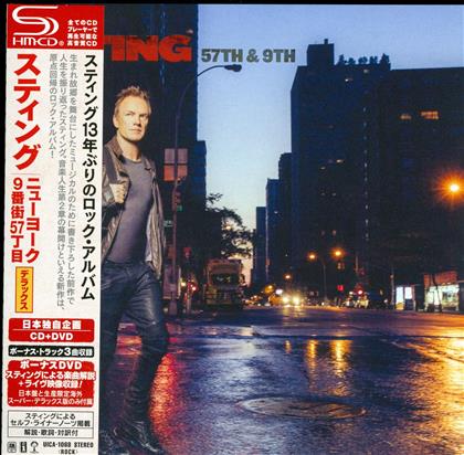 Sting - 57Th & 9Th (Japan Edition, Deluxe Edition, CD + DVD)