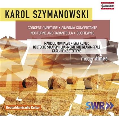 Ewa Kupiec, Montalvo & Karol Szymanowski (1882-1937) - Sinf Concertante / Slopiewnie