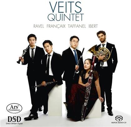 Veits Quintet, Maurice Ravel (1875-1937), Jean Françaix (1912-1997), Paul Taffanel (1844-1908) & Jacques Ibert (1890-1962) - Ravel - Françaix - Taffanel - Ibert (Hybrid SACD)