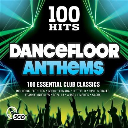 100 Hits - Dancefloor Anthems - New Slim Pack (5 CDs)