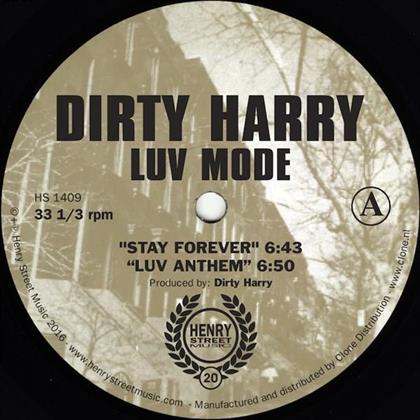 Dirty Harry - Luv Mode (12" Maxi)