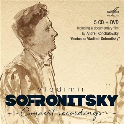 Vladimir Sofronitsky, Robert Schumann (1810-1856), Wolfgang Amadeus Mozart (1756-1791) & Alexander Scriabin (1872-1915) - Concert Recordings/Documentary (6 CDs)