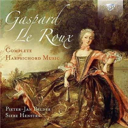 Gaspard Le Roux, Pieter-Jan Belder & Siebe Henstra (Orgel) - Complete Harpsichord Music (2 CD)
