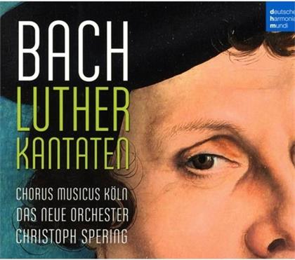 Johann Sebastian Bach (1685-1750), Christoph Spering & Chorus Musicus Köln - Lutherkantaten (4 CDs)