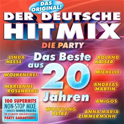 Der Deutsche Hitmix - Various - 20 Jahre - Jubiläumsausgabe (3 CDs)