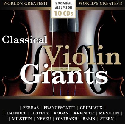 Diverse Intepreten - Classical Violin Giants (10 CDs)