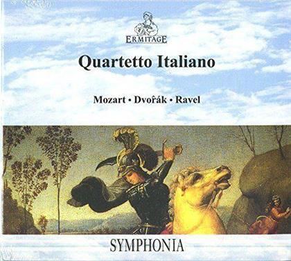Quartetto Italiano, Wolfgang Amadeus Mozart (1756-1791), Antonin Dvorák (1841-1904) & Maurice Ravel (1875-1937) - Mozart / Dvorak / Ravel