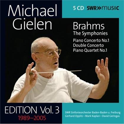 Michael Gielen & Johannes Brahms (1833-1897) - Edition Vol.3 (5 CDs)