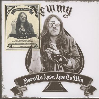 Lemmy (Motörhead) - Born To Lose Live To Win - Limited Edition, Red Vinyl (LP)