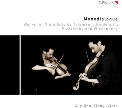 Georg Philipp Telemann (1681-1767), Paul Hindemith (1895-1963), Igor Strawinsky (1882-1971), Menachem Wiesenberg & Guy Ben-Ziony - Monodialogue - Werke Für Viola Solo