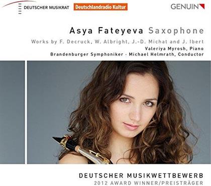 Brandenburger Symphoniker, Helmrath Michael, Fateyeva Asya & Valeryia Myrosh - Saxophone - Deutcher Musikwettbewerb 2012