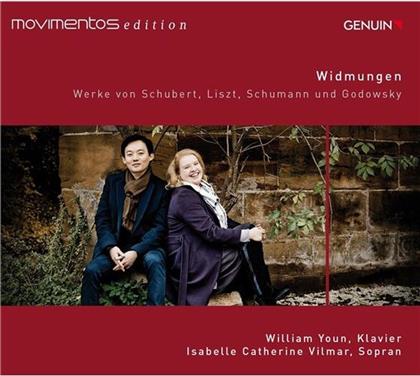 Franz Schubert (1797-1828), Franz Liszt (1811-1886), Robert Schumann (1810-1856), Leopold Godowsky (1870-1938), … - Widmungen - Movimientos Edition