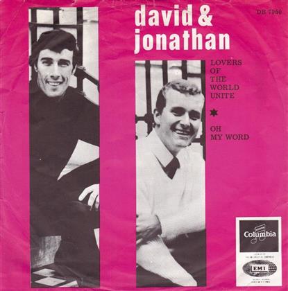 David & Jonathan - Lovers Of The World Unite (LP)