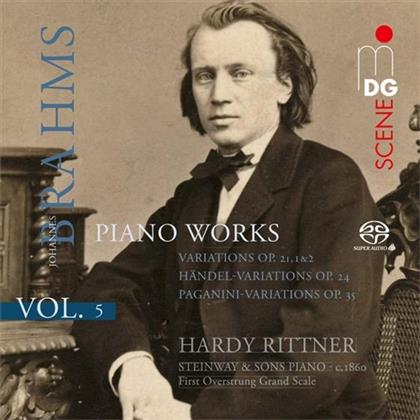 Johannes Brahms (1833-1897) & Hardy Ritter - Piano Works 5 (SACD)