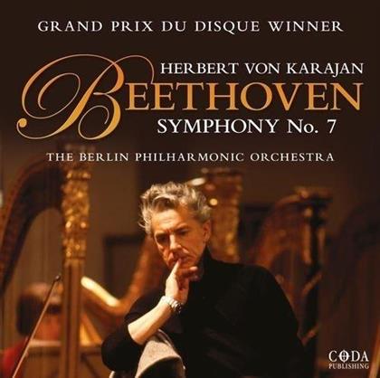 Herbert von Karajan, Berliner Philharmonisches Orchester & Ludwig van Beethoven (1770-1827) - Beethoven Symph. No. 7 - Clear Vinyl (LP)