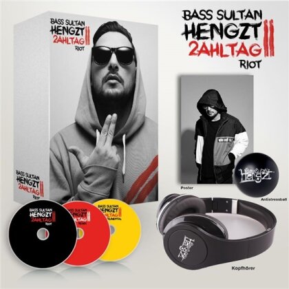 Bass Sultan Hengzt - 2ahltag: Riot - Ltd. Boxset + Kopfhörer & Antistressball (4 CDs)
