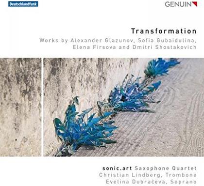 sonic.art Saxophone Quartet, Alexander Konstantinowitsch Glasunow (1865-1936), Sofia Asgatowna Gubaidulina (*1931), Elena Firsova (*1950) & Dimitri Schostakowitsch (1906-1975) - Transformation