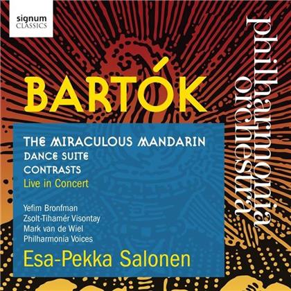 Béla Bartók (1881-1945), Esa-Pekka Salonen (*1958) & Philharmonia Orchestra - The Miraculous Mandarin - Dance Suite - Contrasts