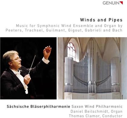 Thomas Clamor, Daniel Beilschmidt & Sächsische Bläserphilharmonie - Winds And Pipes